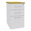 3253310197114-Caisson HT bureau - steely/stelly manager - Profondeur 60 cm - blanc perle - top jaune cur-P_405185146_1-0
