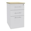 3253310197275-Caisson HT bureau - steely/stelly manager - Profondeur 60 cm - blanc perle - top erable-P_405185148_1-0