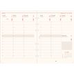 3664447203386-Oberthur - Recharge pour organiseur - 1 semaine sur 2 pages (semainier français) - 14,5 x 23,5 cm--0