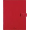 3664447186061-Agenda à spirale Milano - 1 semaine sur 2 pages - 22 x 28 cm - rouge - Oberthur--0