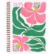 3664447208640-Agenda Flores - 1 semaine sur 2 pages - 15,5 x 21,5 cm - rose - Oberthur-P_405186294_1-0