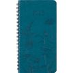 3664447205038-Agenda de poche spiralé Primrose - 1 semaine sur 2 pages - 9,5 x 17 cm - vert canard - Ob-P_405186344_1-0
