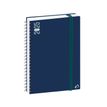 3371010517800-Quo Vadis - Agenda - Spiralé - 2025 - Day 2 Day Recyclé S - Journalier - Multilingue - Respire - Bleu - 12 mois de jan-P_405187210_3-0
