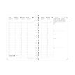 3371010514700-Quo Vadis - Agenda - Spiralé - 2025 - Ministre S - Semainier Planning - Français - Impala - Rouge - 13 mois de décembre à décembre - 16x24 cm - Papier Clairefontaine -P_405187286_2-1