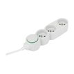 3545411896509-zenitech Home Green - Multiprises avec 3 prises 16A + interupteur -  3680 Watt - 1.5 m cor-P_405187524_3-0