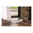 3545411896516-zenitech Home Green - Bloc multiprise - 4 prises eco - 1,5 - blanc-P_405187525_1-2