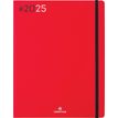 3664447205885-Agenda Flex - 1 semaine sur 2 pages - 22 x 28 cm - rouge - Oberthur-P_405187958_1-0