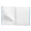 8422593486078-Notebook Emotions, couverture rigide,  A4, lignes horizontales 7 mm, 80 feuilles de 1 couleur, Miquelri--3