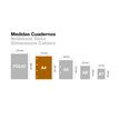 8422593486078-Notebook Emotions, couverture rigide,  A4, lignes horizontales 7 mm, 80 feuilles de 1 couleur, Miquelri--4