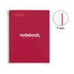 8422593488225-Notebook Emotions, couverture rigide, A4, lignes horizontales 7 mm, 80 feuilles de 1 couleur, Miquelriu--1