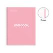 8422593488249-Notebook Emotions, couverture rigide, A4, lignes horizontales 7 mm, 80 feuilles de 1 couleur, Miquelriu--1