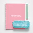8422593488249-Notebook Emotions, couverture rigide, A4, lignes horizontales 7 mm, 80 feuilles de 1 couleur, Miquelriu--2