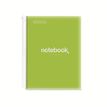 8422593021422-Notebook Emotions, couverture souple, A4 séyès, 80 feuilles de 1 couleur, Miquelrius, Lime.--0