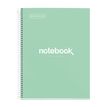 8422593467312-Notebook Emotions, couverture rigide, A4 lignes horizontales 7 mm, 120 feuilles de 5 couleurs, Miquelri--0