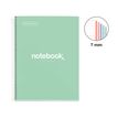 8422593467312-Notebook Emotions, couverture rigide, A4 lignes horizontales 7 mm, 120 feuilles de 5 couleurs, Miquelri--1