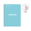 8422593485538-Notebook Emotions, couverture rigide, A4 lignes horizontales 7 mm 120 feuilles de 5 couleurs, Miquelriu--1
