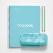 8422593485538-Notebook Emotions, couverture rigide, A4 lignes horizontales 7 mm 120 feuilles de 5 couleurs, Miquelriu--2