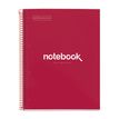 8422593485552-Notebook Emotions, couverture rigide, A4 lignes horizontales 7 mm, 120 feuilles de 5 couleurs, Miquelri--0