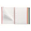 8422593485552-Notebook Emotions, couverture rigide, A4 lignes horizontales 7 mm, 120 feuilles de 5 couleurs, Miquelri--3