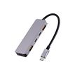3303170113042-iClick - Concentrateur (hub) - 5-in-1, with 100W power delivery, 10 Gbps - 2 x USB 3.2 + 2 x USB-C 3.2 + 1 x USB-C (aliment-P_405189228_3-4