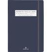 3664447177298-Semainier Perpétuel - pages de calendrier non datées - 15,1 x 21,5 cm - marine - Oberthur--0