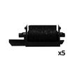 5 Rouleaux encreurs compatible Epson IR40 - noir - Armor