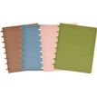 8717399409520-Danneels Summer Glow - Cahier A5 - petits carreaux (5x5 mm) - 144 pages - couleurs assortis--0