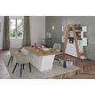 3253310544062-Bureau KHEOPS avec pied droit à droite - L200 - plateau imitation chêne clair - structur-P_405223983_4-1