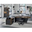 3253310544079-Bureau KHEOPS avec pied droit à droite - L200 - plateau imitation noyer - structure carbo-P_405223986_4-1