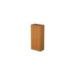 0404052257687-Bibliothèque haute Trend - L80xP35xH180 cm - 2 portes en mélaminé avec serrure - imitat-P_405225768_1-0