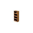 0404052257694-Bibliothèque haute Trend - L80xP35xH180 cm - 2 portes en mélaminé avec serrure - gris-P_405225769_1-0