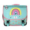3663842008855-Cartable 35 cm Rainbow- 2 compartiments- vert turquoise-  Pol Fox-P_405225985_4-3