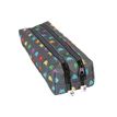 3663842009227-Trousse rectangulaire  Space Invader- 2 compartiments- gris- Pol Fox-P_405226009_2-1