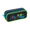 3135258774339-Trousse Player one - 2 compartiments - Noir - Viquel-P_405226374_1-0