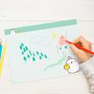 3135251494746-Sous-main bloc papier Molang - 30 x 40 cm - Assortis - Viquel-P_405226467_8-7