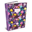 Agenda RDC reliure intégra année scolaire BOUCHUT "Girly Fleurs" 12,5 x 17,5 cm PEFC 70 %