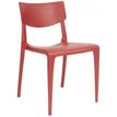 Chaise empilable TOWN - Ezpeleta professionnel - Brique
