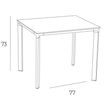8414376817001-Table 90x90cm MEET - Ezpeleta professionnel - Anthracite-P_405227981_3-2
