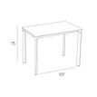 8414376805947-Table 120x80cm MEET - Ezpeleta professionnel - Anthracite-P_405227984_2-1