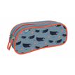 TROUSSE 2 COMPARTIMENTS Animascot - Baleine - 23x10x7 cm