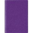 Agenda Paillettes - 1 jour par page - 13 x 18 cm - violet - Oberthur