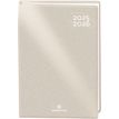 3664447195803-Agenda Gomme métallisé - 1 jour par page - 12,5 x 17,5 cm - perle - Oberthur-P_405228435_1-0