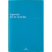 Agenda Boréal - 1 semaine sur 2 pages - 16 x 24 cm - vert - Oberthur