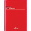 Agenda Boréal - 1 jour par page - 12,5 x 17,5 cm - rouge - Oberthur