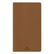 Agenda de poche Dayton - 1 semaine sur 2 pages - 9,5 x 17,5 cm - camel - Oberthur
