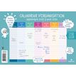3664447194776-Calendrier d'organisation Hebdo Planning - 18 x 23 cm - 52 feuillets - Oberthur-P_405228535_1-0