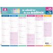 3664447195070-Calendrier de mon académie - Zone A - 6 mois par face - 32 x 42 cm - Oberthur-P_405228536_1-0