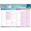 3664447195070-Calendrier de mon académie - Zone A - 6 mois par face - 32 x 42 cm - Oberthur-P_405228536_2-1