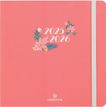 Agenda à élastique Tivoli - 1 semaine sur 2 pages - 16,5 x 16,5 cm - orange - Oberthur