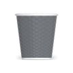 3614300011108-Les Artistes Timeless - Tasse en porcelaine nid d'abeille - 80 ml - gris-P_405230172_1-0
